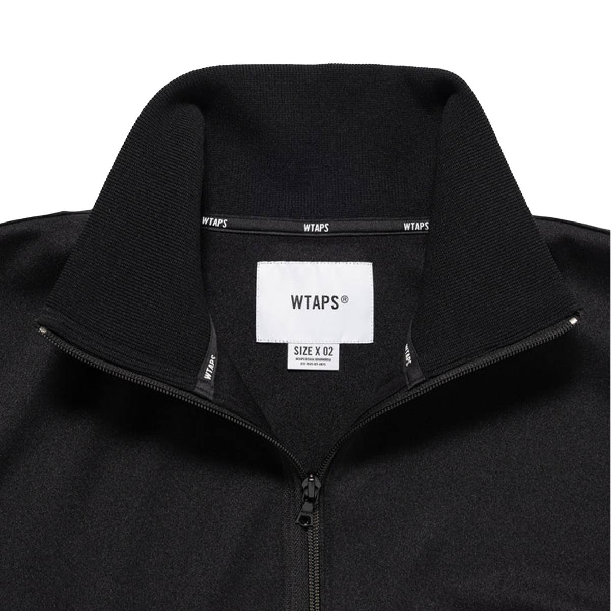 WTAPS Tipsi Zip Sweater Poly Black ATDT-CSM31