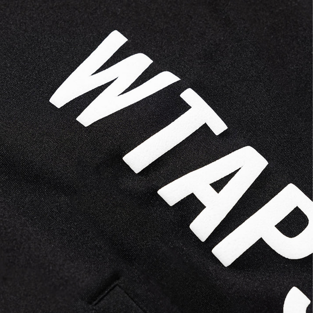 WTAPS Tipsi Zip Sweater Poly Black ATDT-CSM31
