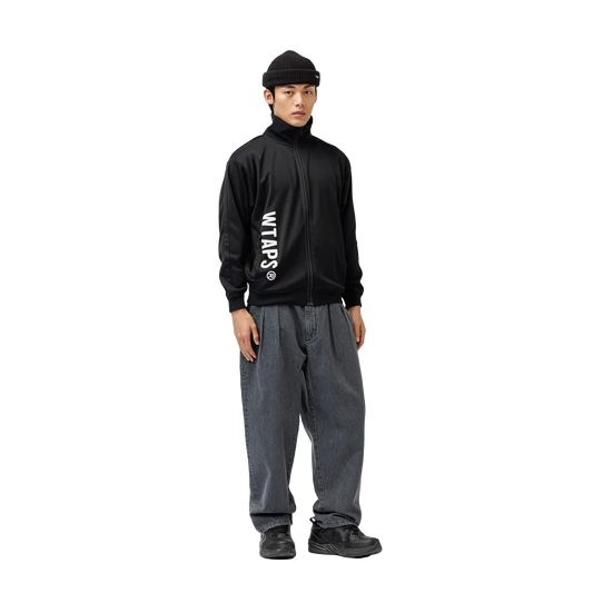 WTAPS Tipsi Zip Sweater Poly Black ATDT-CSM31