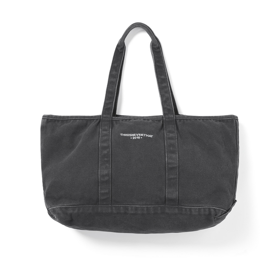 thisisneverthat Washed Canvas Tote Bag Charcoal