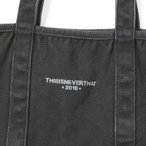 thisisneverthat Washed Canvas Tote Bag Charcoal