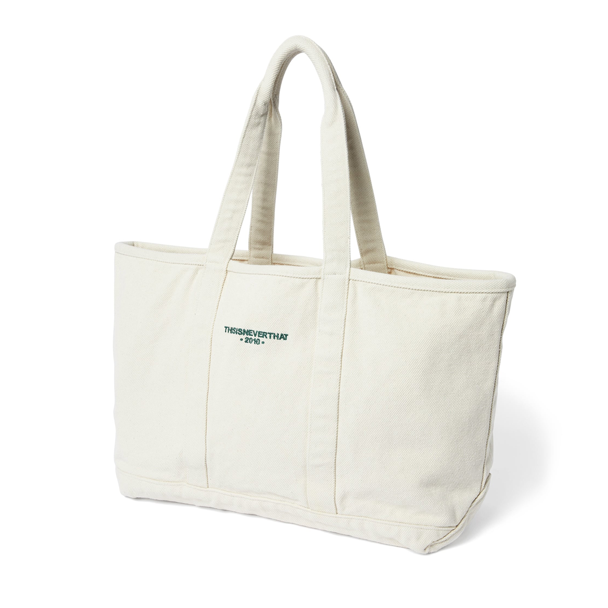 thisisneverthat Washed Canvas Tote Bag Natural