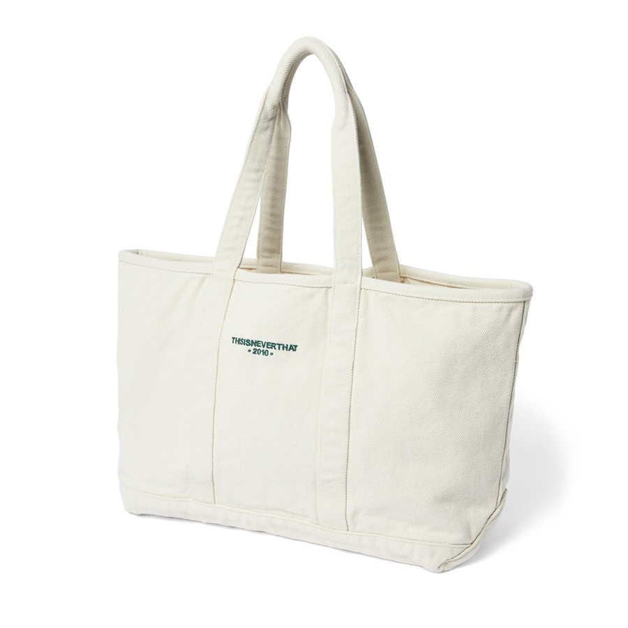 thisisneverthat Washed Canvas Tote Bag Natural