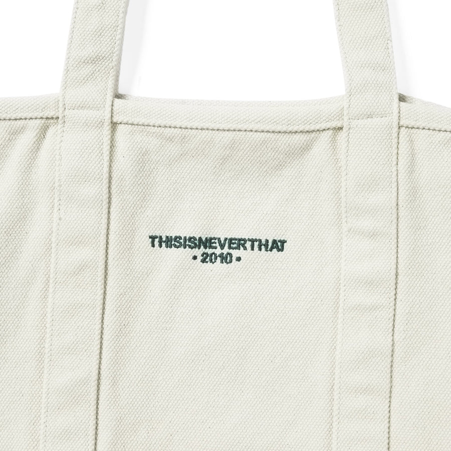 thisisneverthat Washed Canvas Tote Bag Natural