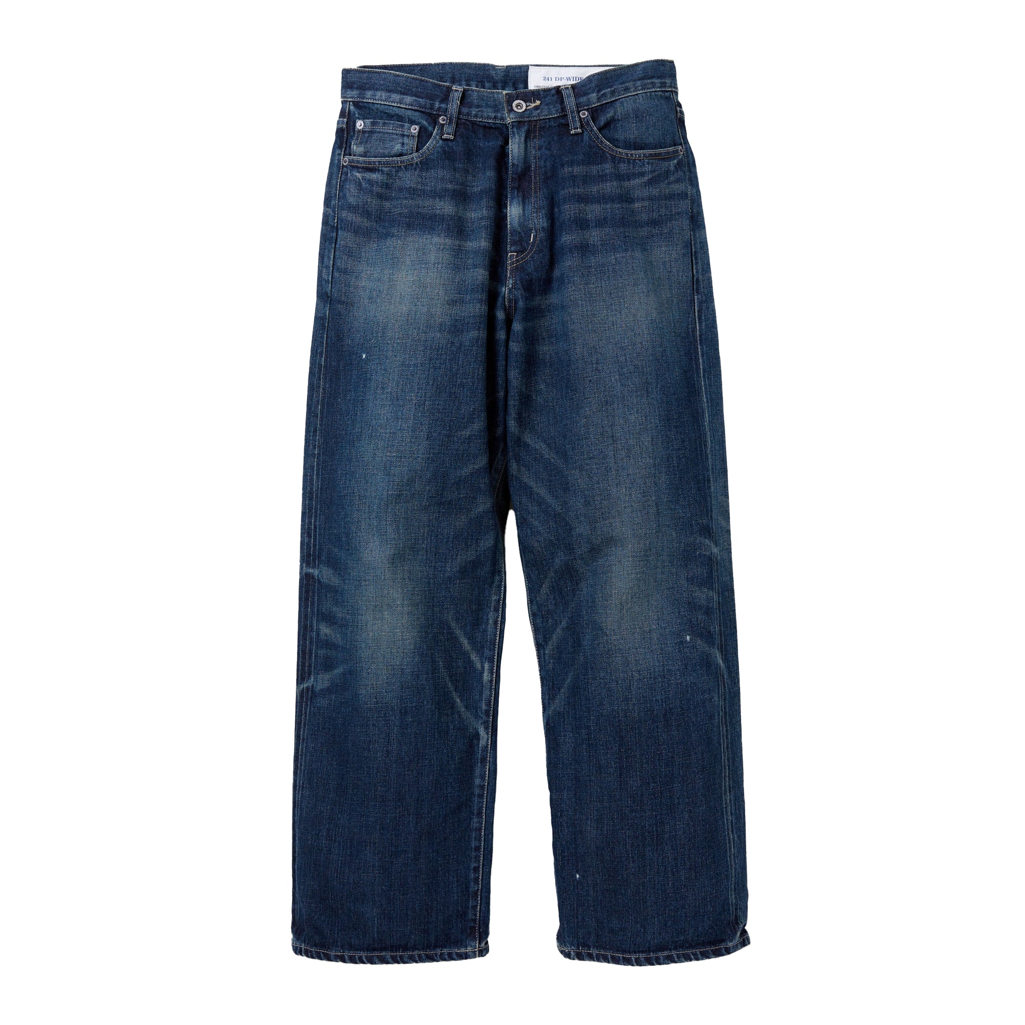 Neighborhood Washed Denim Dp Wide Pants Indigo
