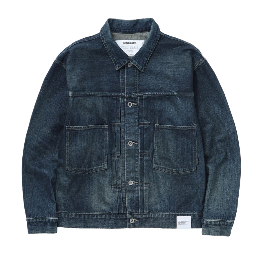 Neighborhood Washed Denim Type-2 Jacket Indigo