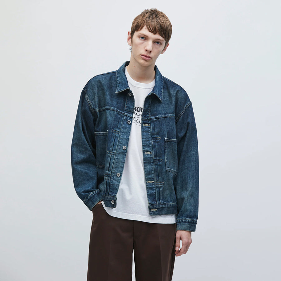 Neighborhood Washed Denim Type-2 Jacket Indigo