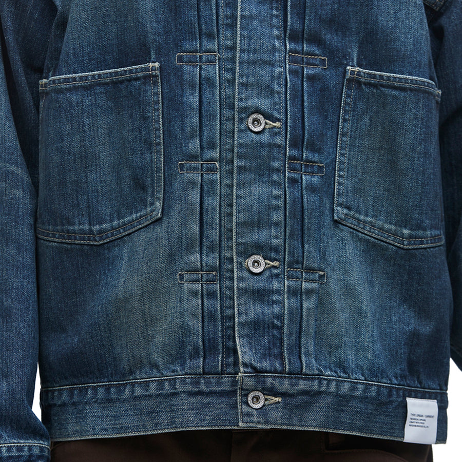 Neighborhood Washed Denim Type-2 Jacket Indigo