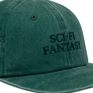 Sci-Fi Fantasy Wasted Logo Hat Green