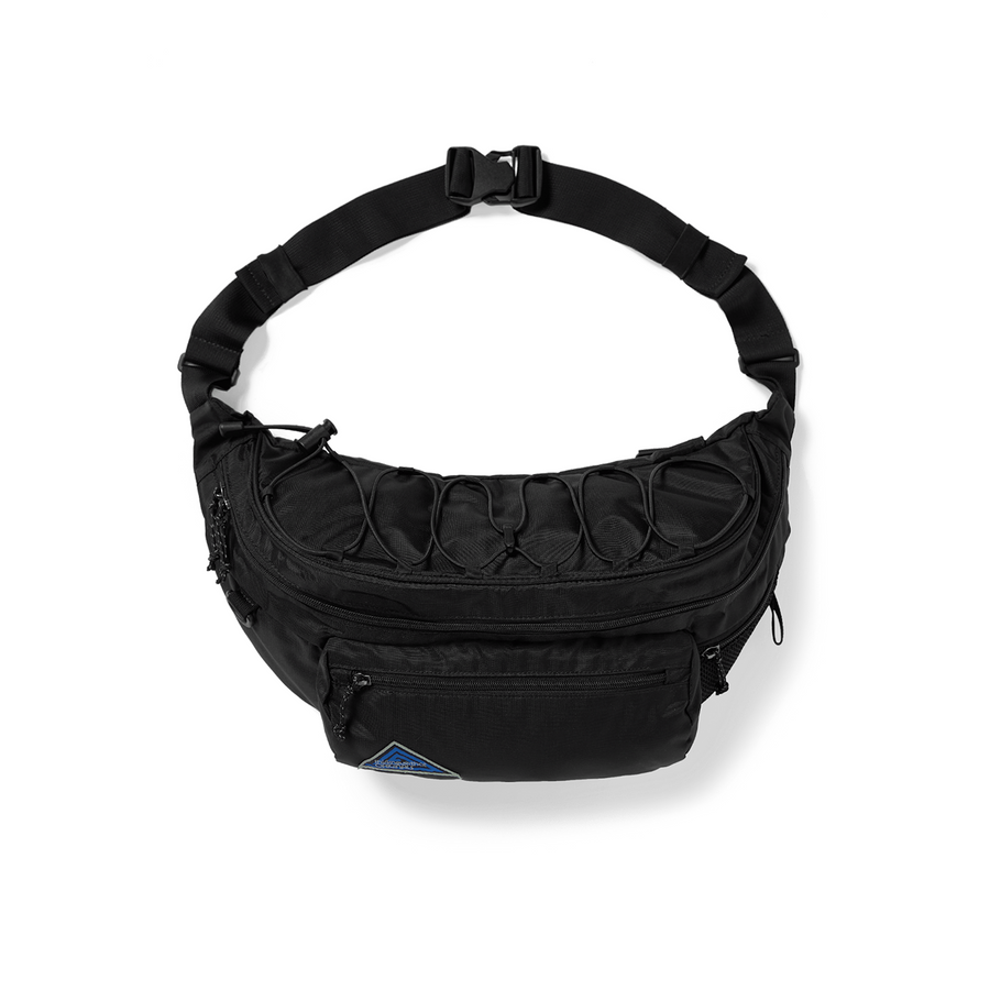 thisisneverthat Washed Nylon Lumbar Pack Black