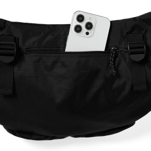 thisisneverthat Washed Nylon Lumbar Pack Black