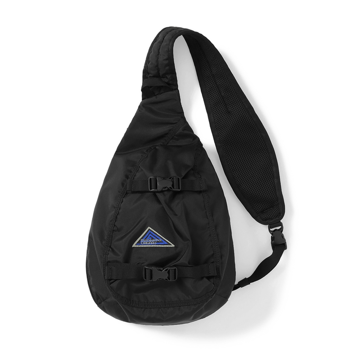 thisisneverthat Washed Nylon Sling Bag Black