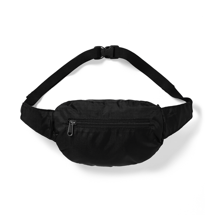 thisisneverthat Washed Nylon Waist Bag Black