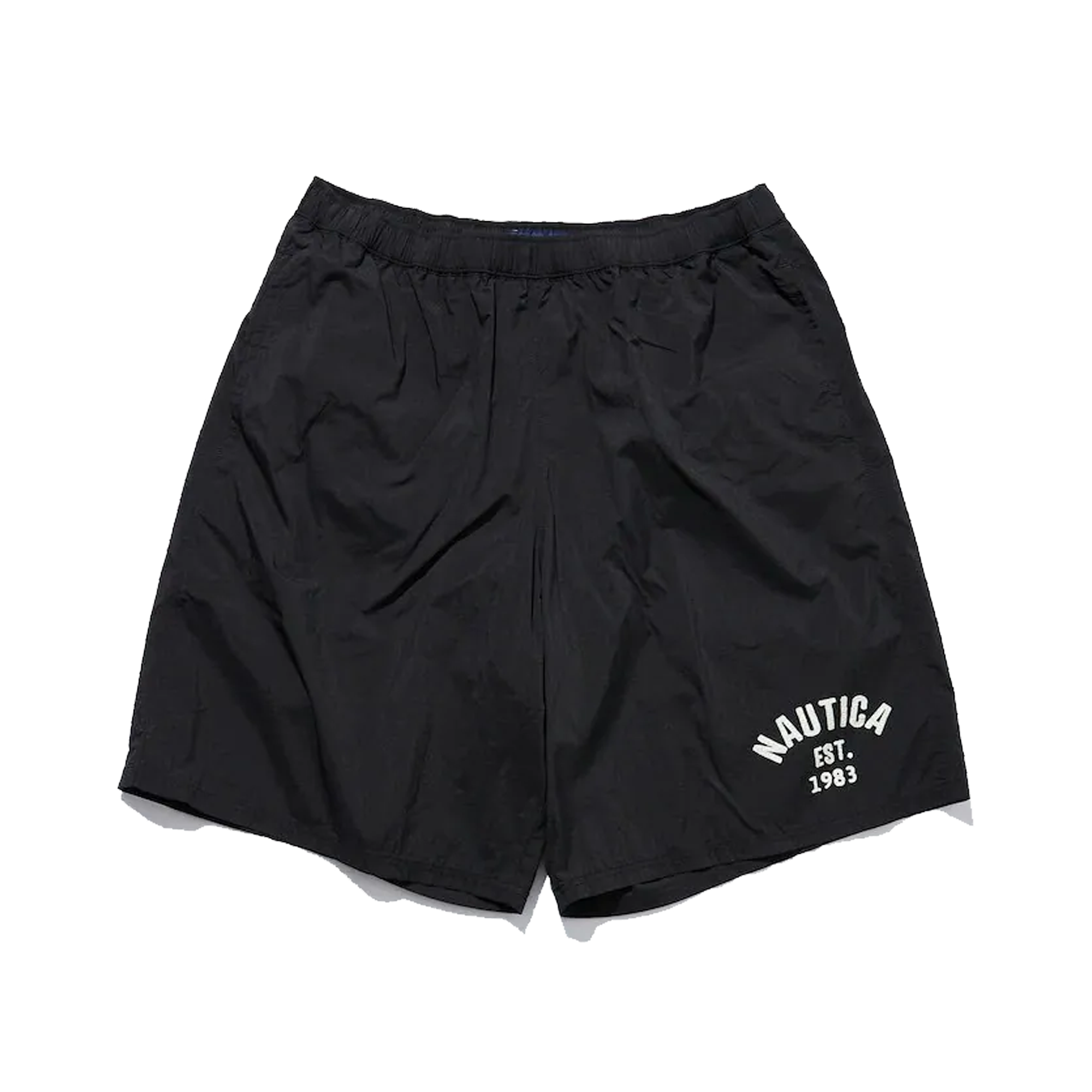 Nylon track shorts sales