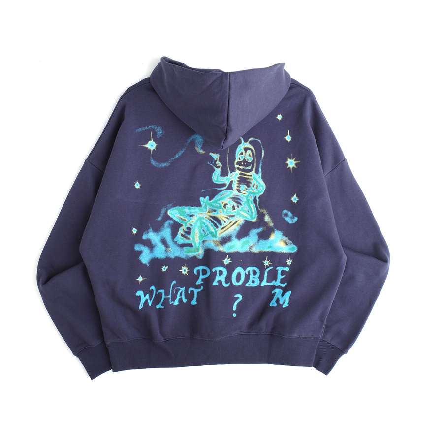 Jungles Jungles What Problem Hoodie Navy