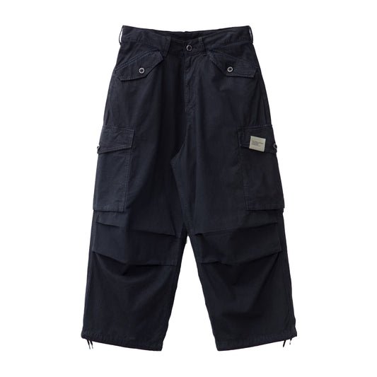 Neighborhood Wide Cargo Pants Black