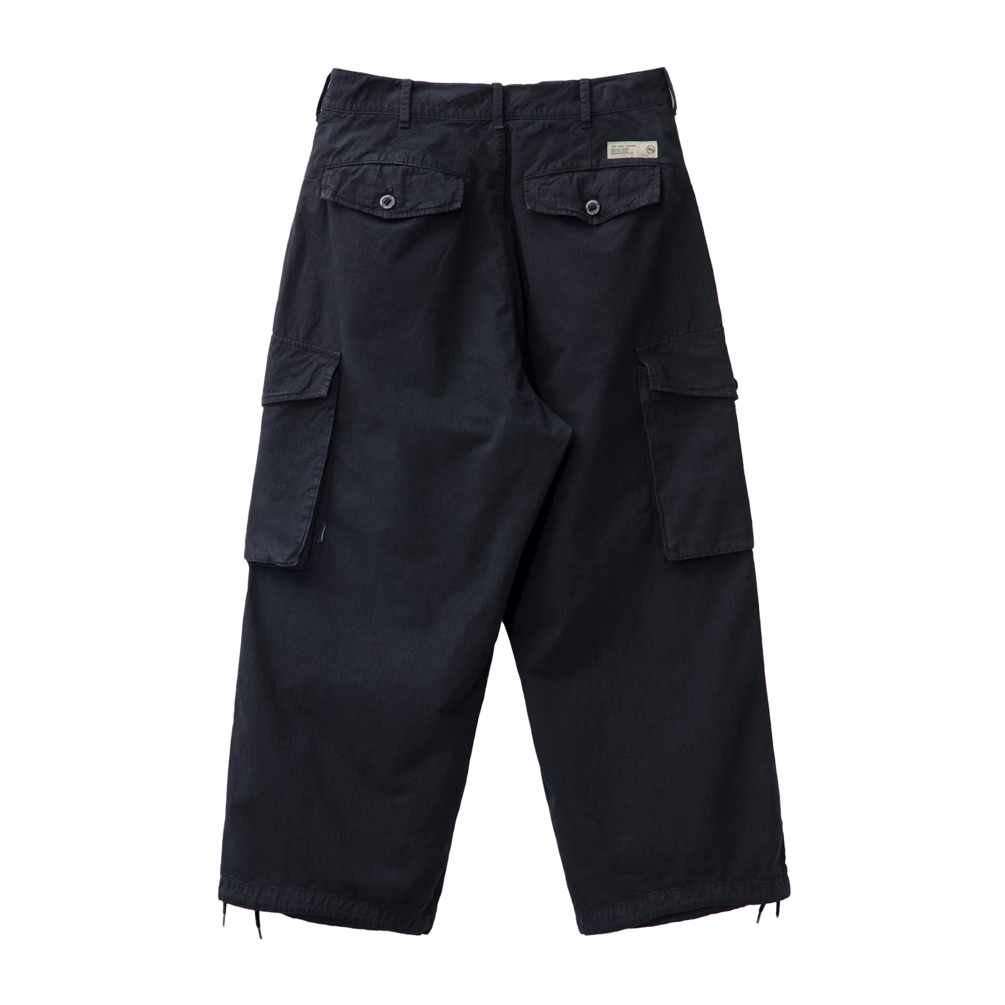 Neighborhood Wide Cargo Pants Black