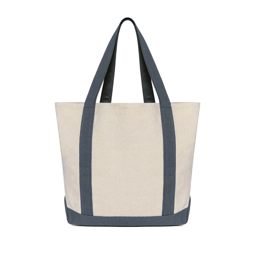 Museum Of Peace & Quiet Wordmark Boat Tote Blue