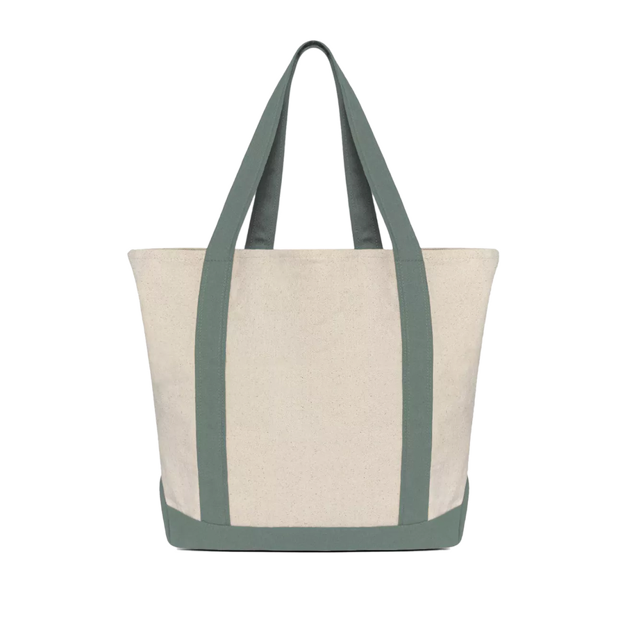 Museum Of Peace & Quiet Wordmark Boat Tote Sage