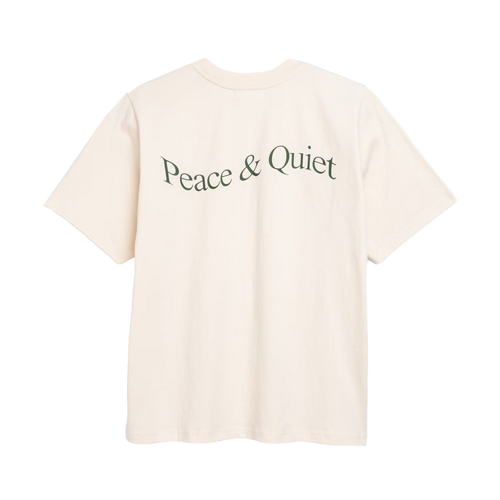 Museum Of Peace & Quiet Wordmark T-Shirt Bone