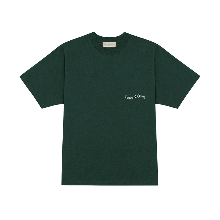 Museum Of Peace & Quiet Wordmark T-Shirt Pine