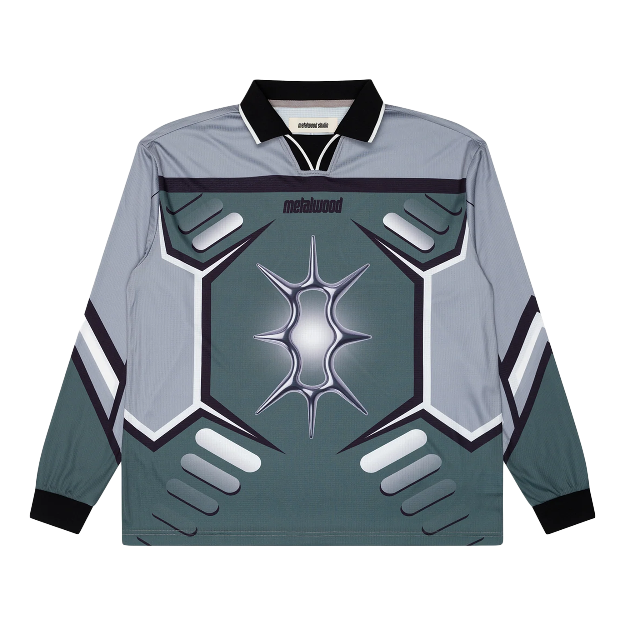 Metalwood X-Games LS Jersey Steel/Moss