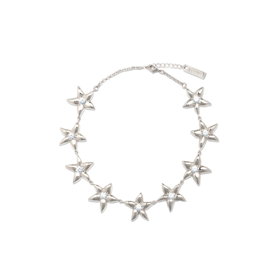 Collina Strada Super Starlink Necklace Crystal Clear