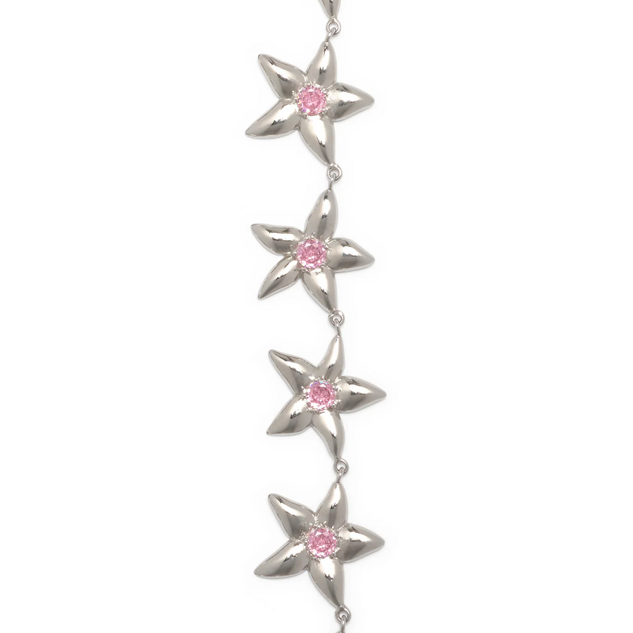 Collina Strada Super Starlink Necklace Soft Pink