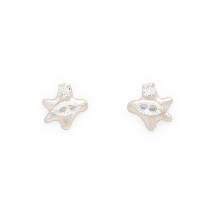 Collina Strada Stella Studs Clear