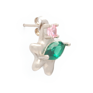 Collina Strada Stella Studs Soft Pink Emerald