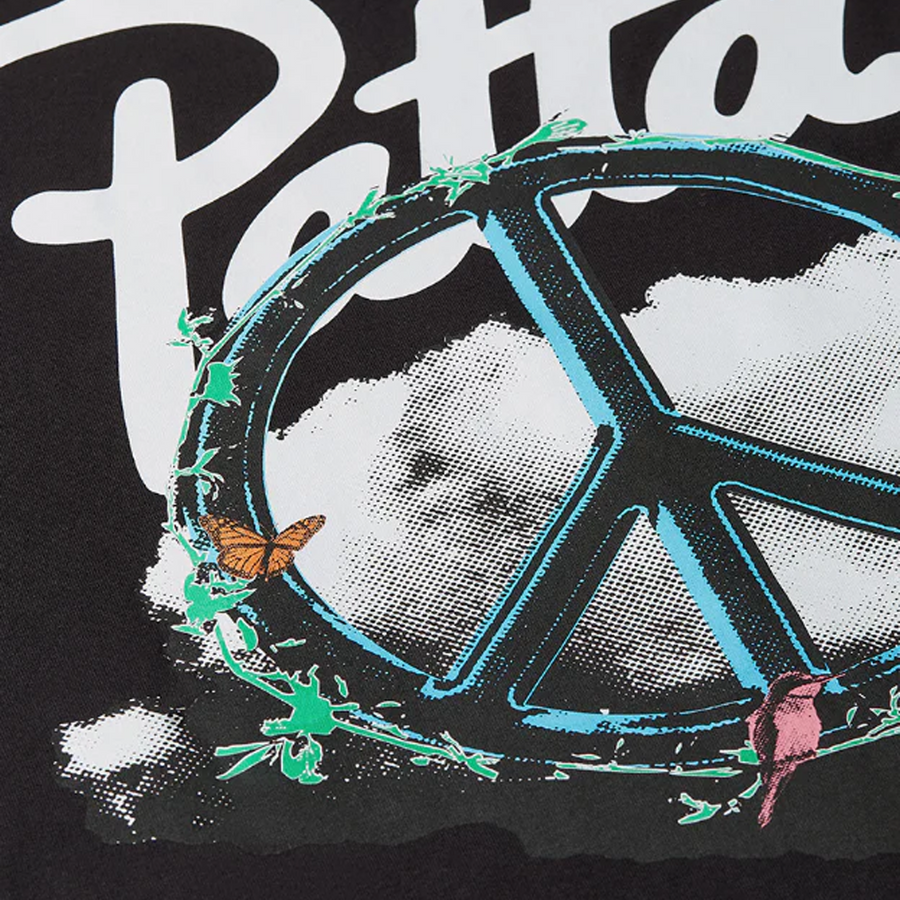 Patta Xerox Peace T-Shirt Black