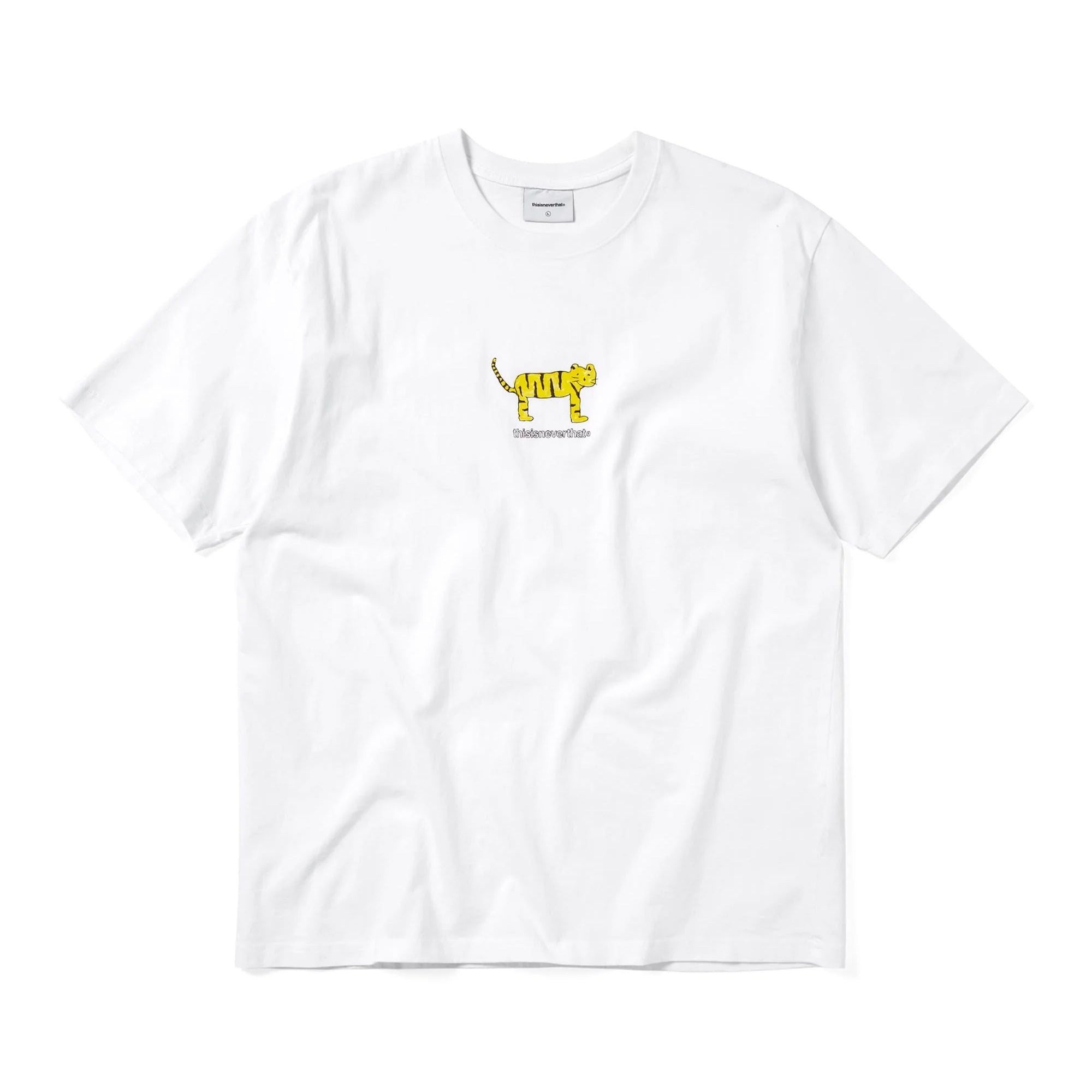 thisisneverthat Yellow Cat Tee White