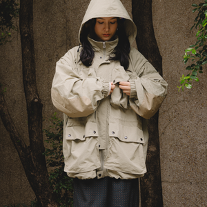 Yoke Multi Pockets Utility Blouson Khaki