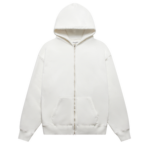 Pseushi Sermon Zip Hoodie White