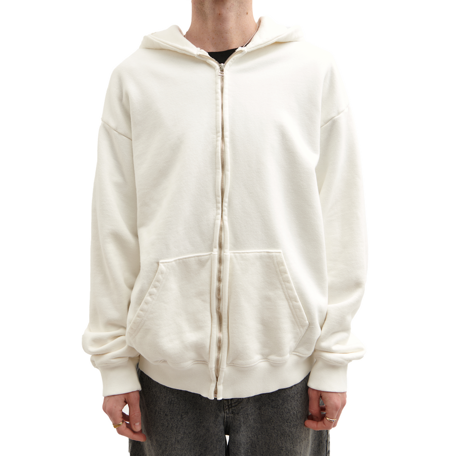 Pseushi Sermon Zip Hoodie White