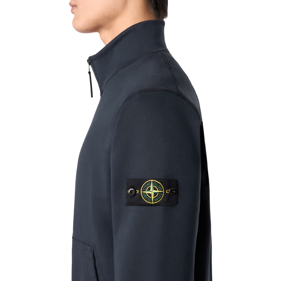 Stone Island Zip Up Cardigan Navy Blue K1S156100643