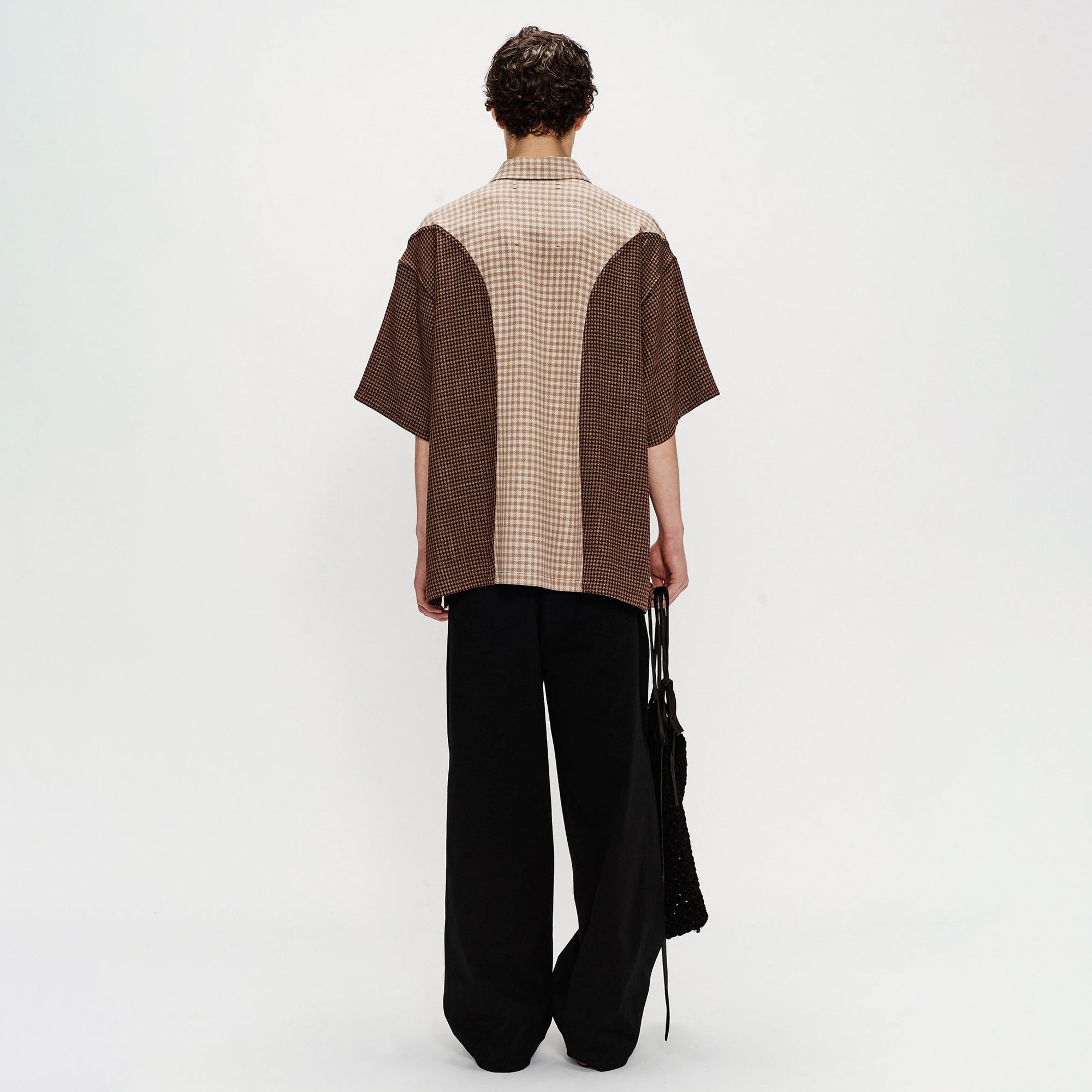 Song For The Mute Zip Up Gym Shirt Beige 251_MSH070_GNGMBGE