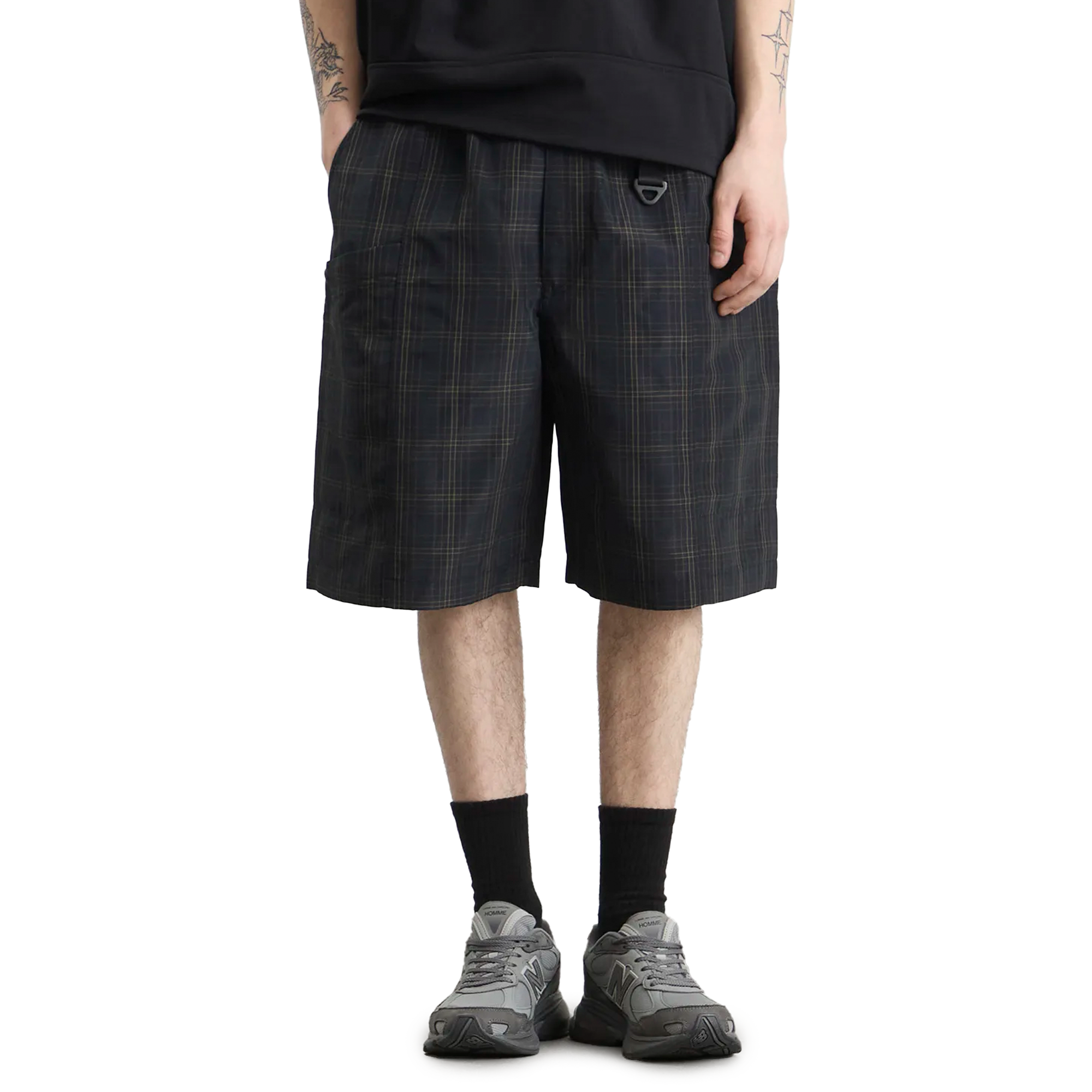 Comme des Garcons Homme Cargo Shorts HQ-P027-051 Navy