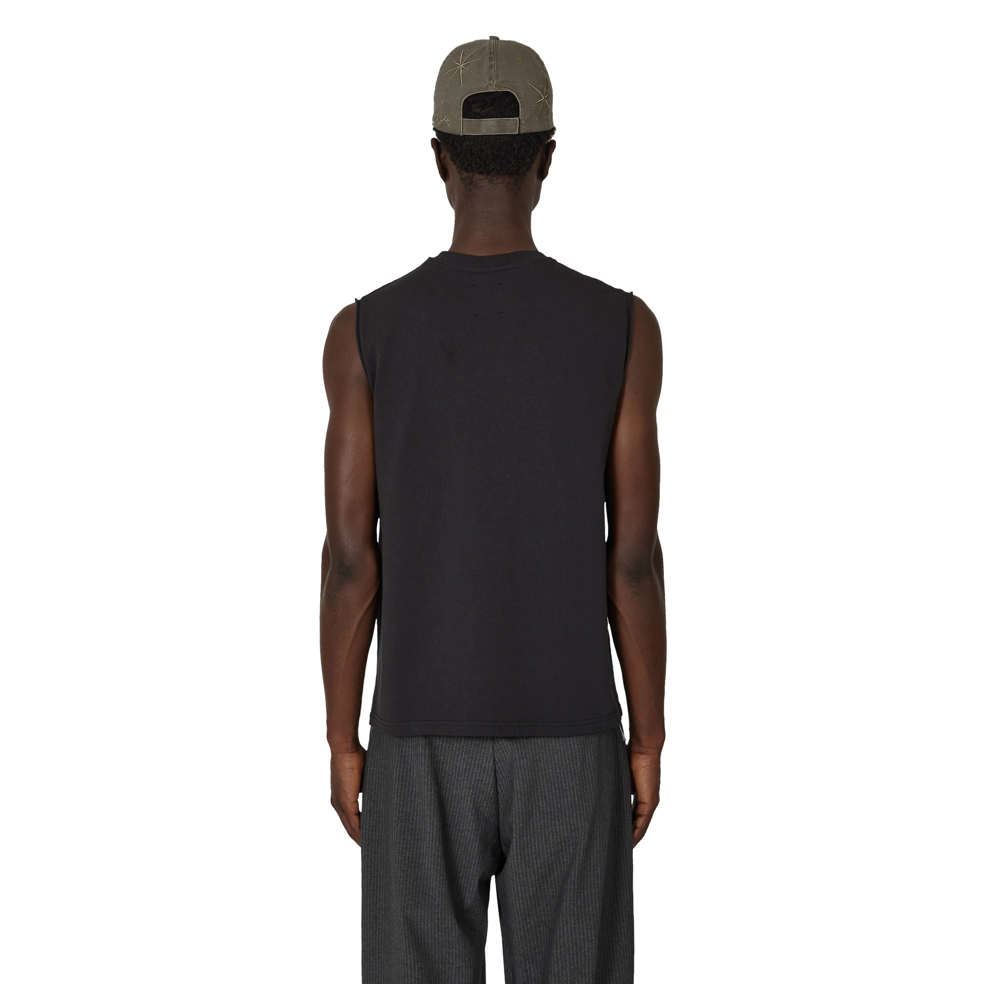 ROA Fai Sleeveless T-Shirt Washed Black