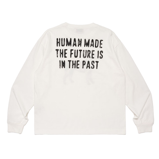 Human Made Graphic L/S T-Shirt White HM31CS038