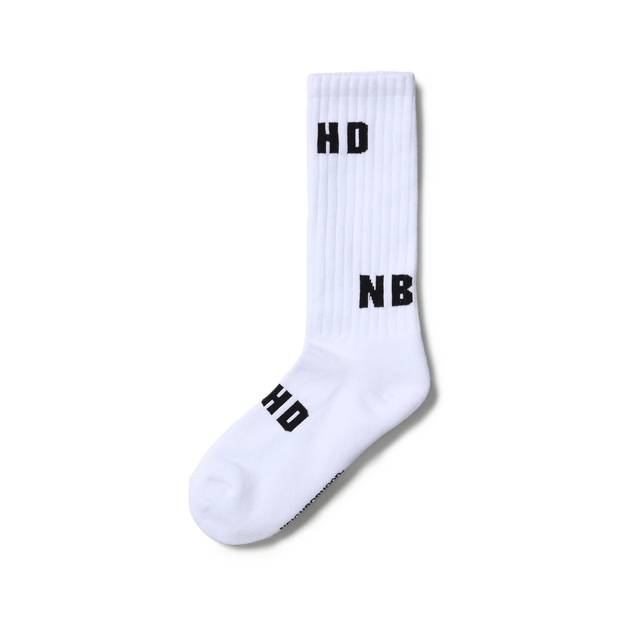 Neighborhood Scatter Logo Socks White 252WINH-UWM02