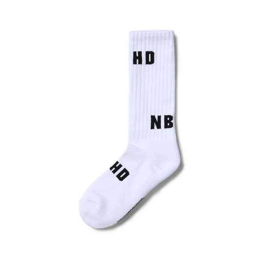 Neighborhood Scatter Logo Socks White 252WINH-UWM02