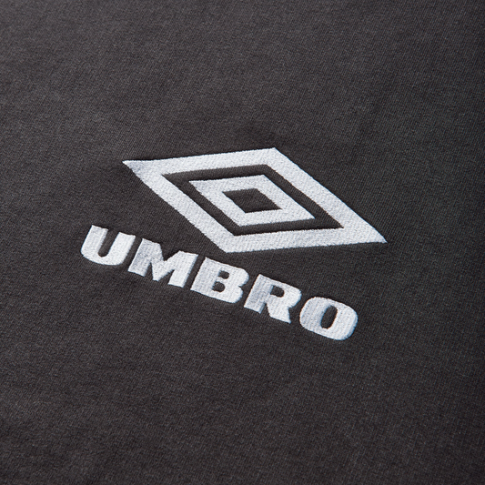Umbro OG Logo Mask Hoodie Washed Black