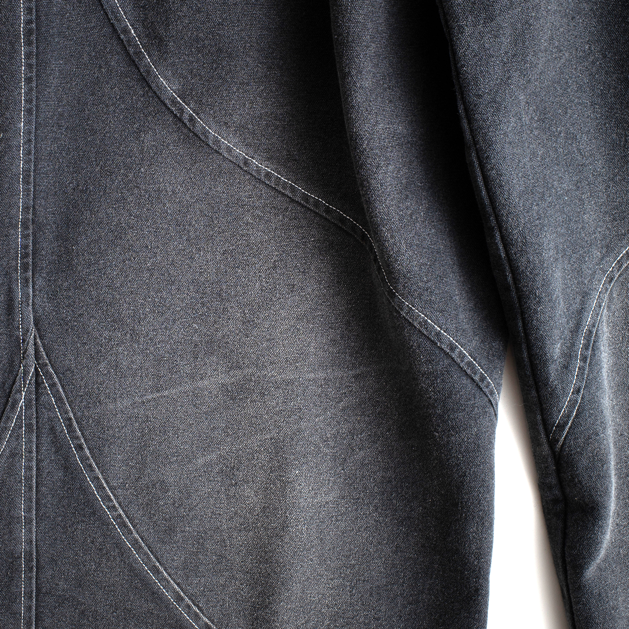 Jungles Jungles Sun Bleached Slant Pant Washed Black