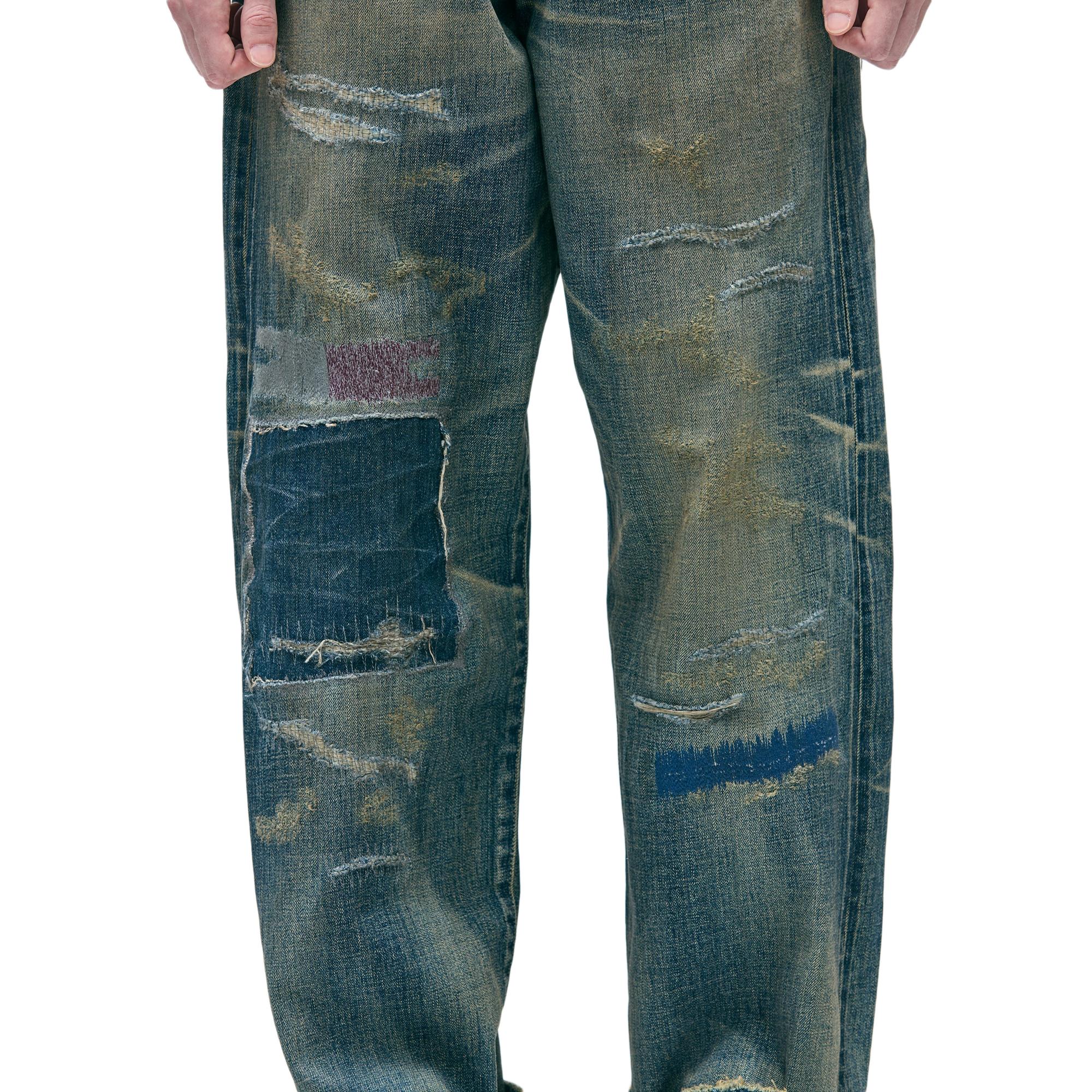 Neighborhood Savage Denim Dp Wide Pants Indigo 252XBNH-PTM07