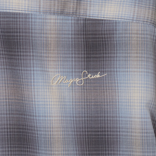 Magic Stick Prime Fit Lux Ombre Shirt Blue