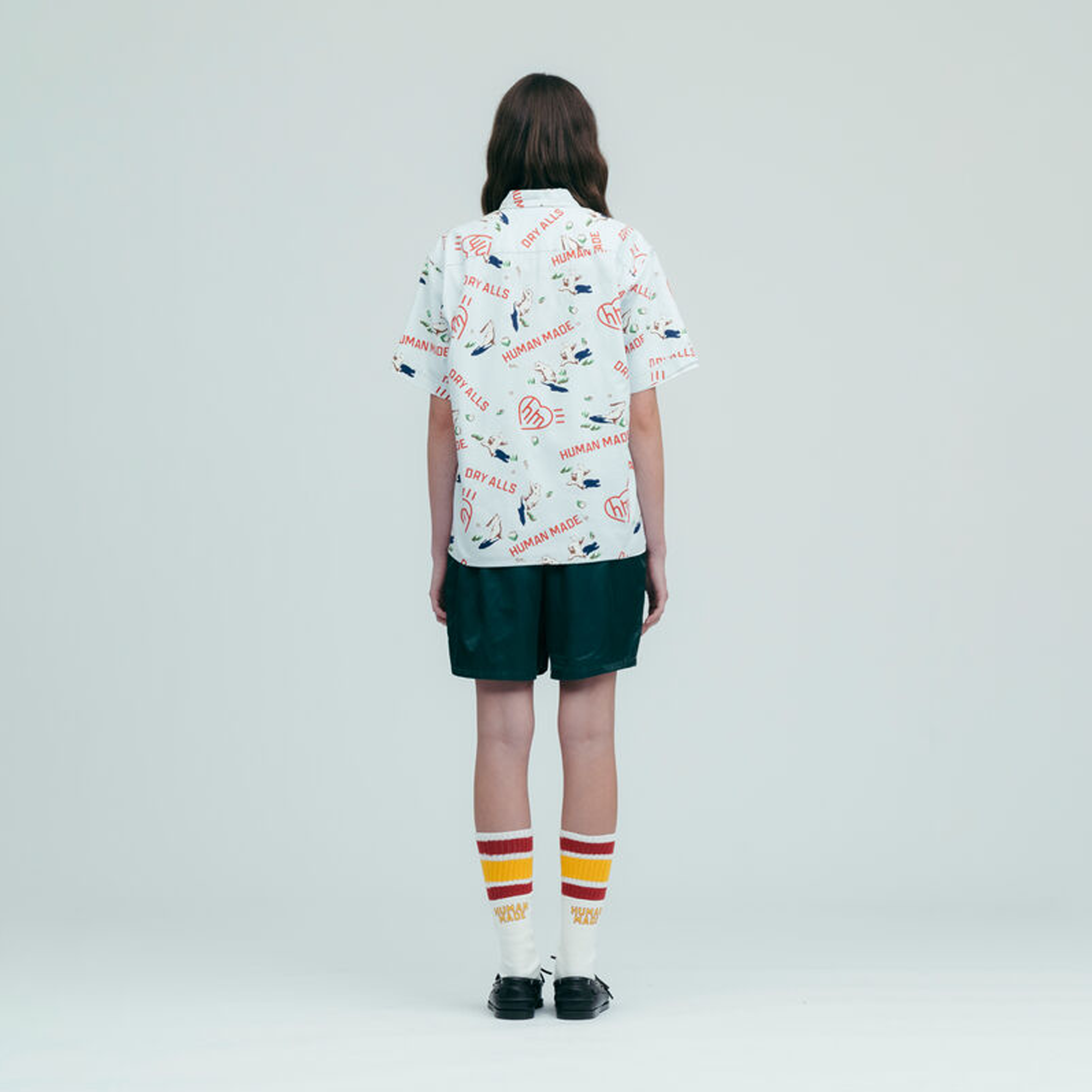 Human Made Game Shorts Green HM31PT006