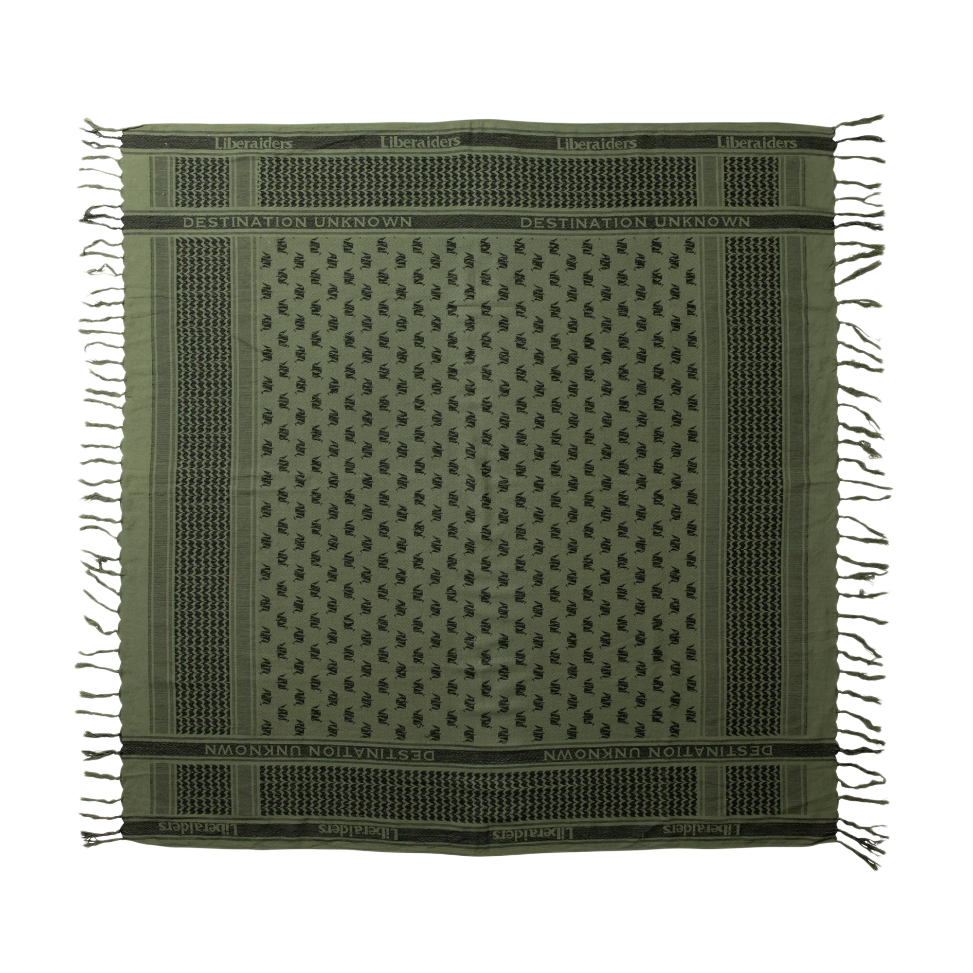 Liberaiders LR Jacquard Stole Olive