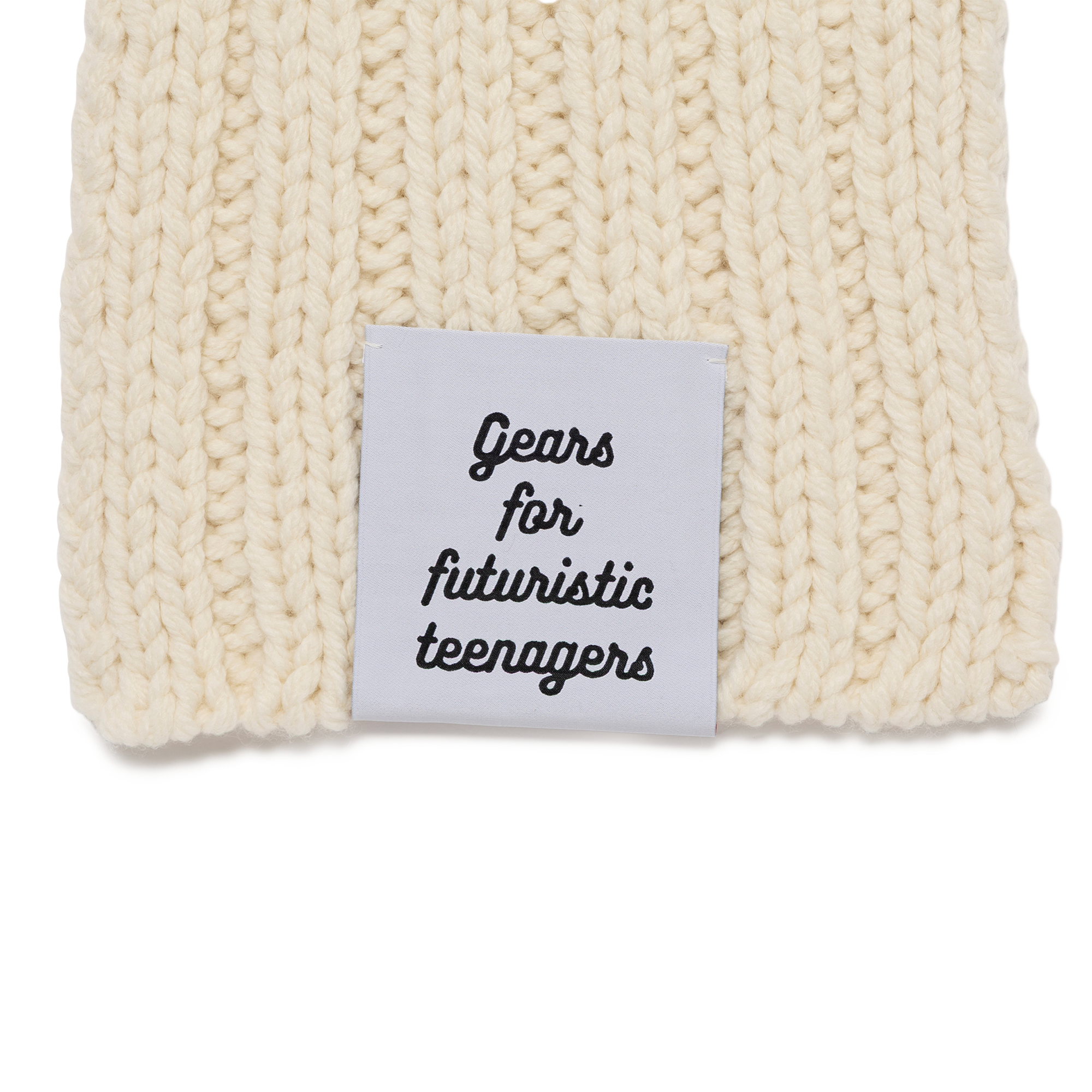 Human Made Hand Knit Muffler White HM30GD009