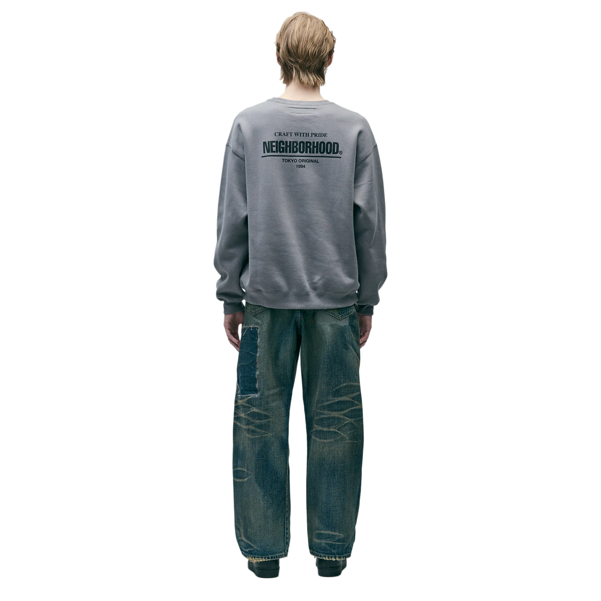 Neighborhood Savage Denim Dp Wide Pants Indigo 252XBNH-PTM07
